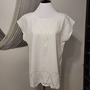Ellison Lace Blouse Sz L